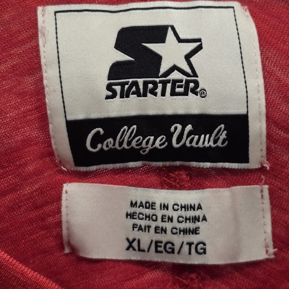 Starter College Vault Long Sleeve Team Jersey Shirt XL - Picture 13 of 14